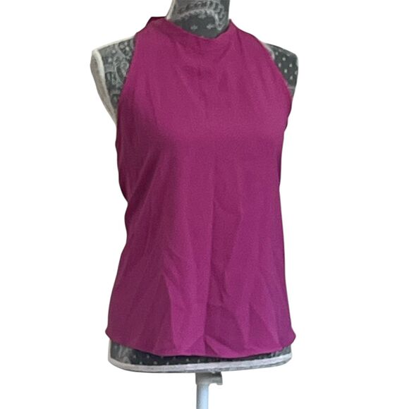 Women's Rose & Olive Pink Sleeveless Tank Top Blouse Large - Picture 1 of 5